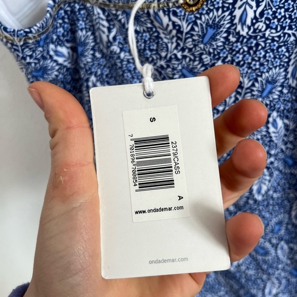 NWT OndadeMar x Anthropologie Cassia One Piece Swimsuit, size S - Picture 5 of 7